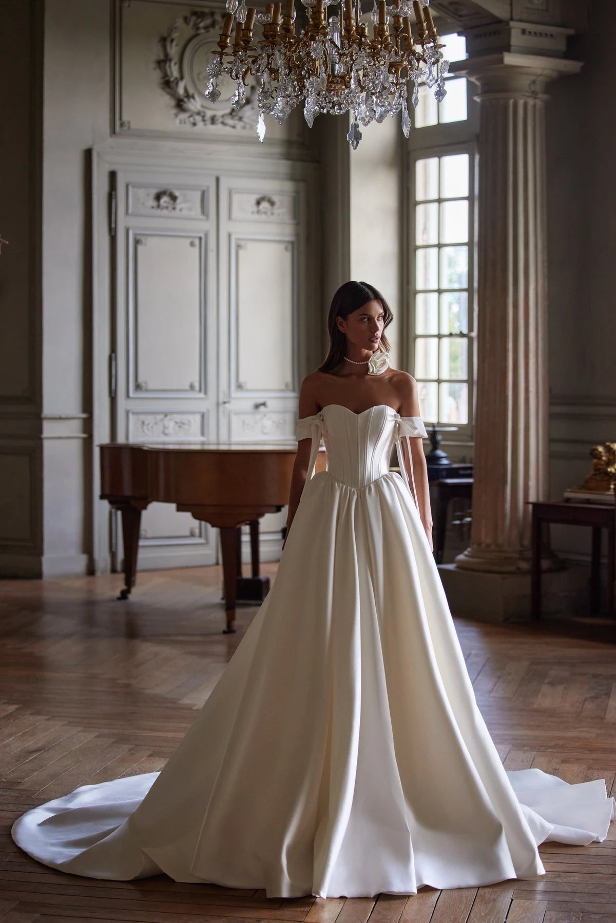 Satin Wedding Dress